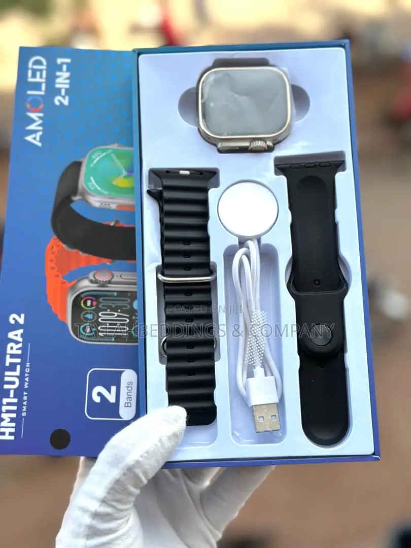 HM11- Ultra2 Smartwatch Bluetooth Phone Wireless Charging