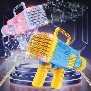 60 Hole Rechargeable Bazooka Bubble Gun