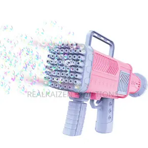 60 Hole Rechargeable Bazooka Bubble Gun