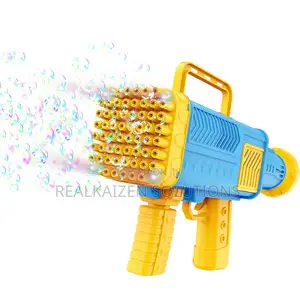 60 Hole Rechargeable Bazooka Bubble Gun