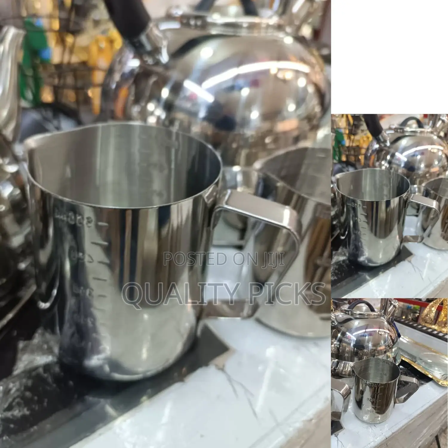 Stainless Steel Serving Milk Jug