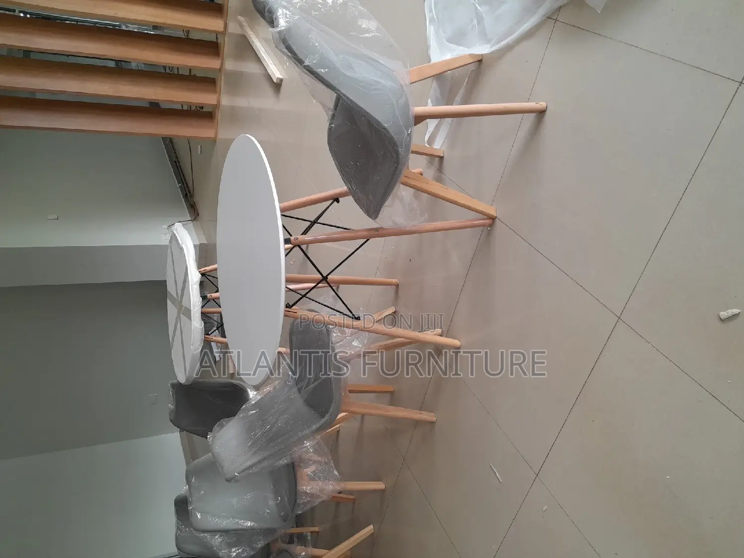 Canteen Chairs With Table