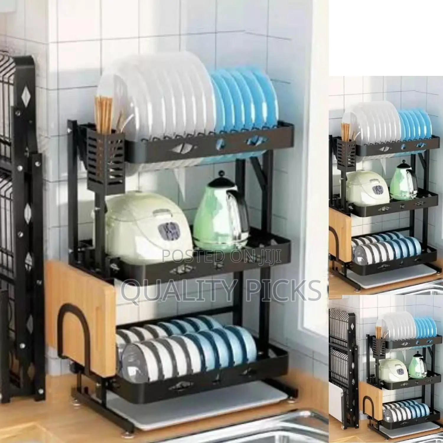 Kitchen 3 Layer Dish Rack