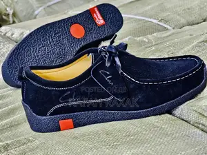 Original Men’S Black Suede Clarks Wallabees