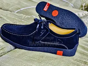 Original Men’S Black Suede Clarks Wallabees
