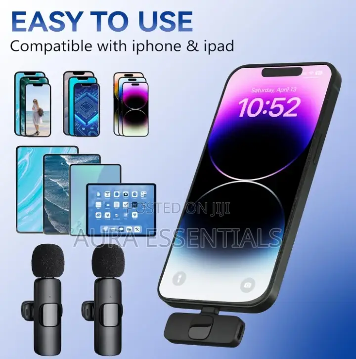 Professional Wireless Lavaliere Microphone