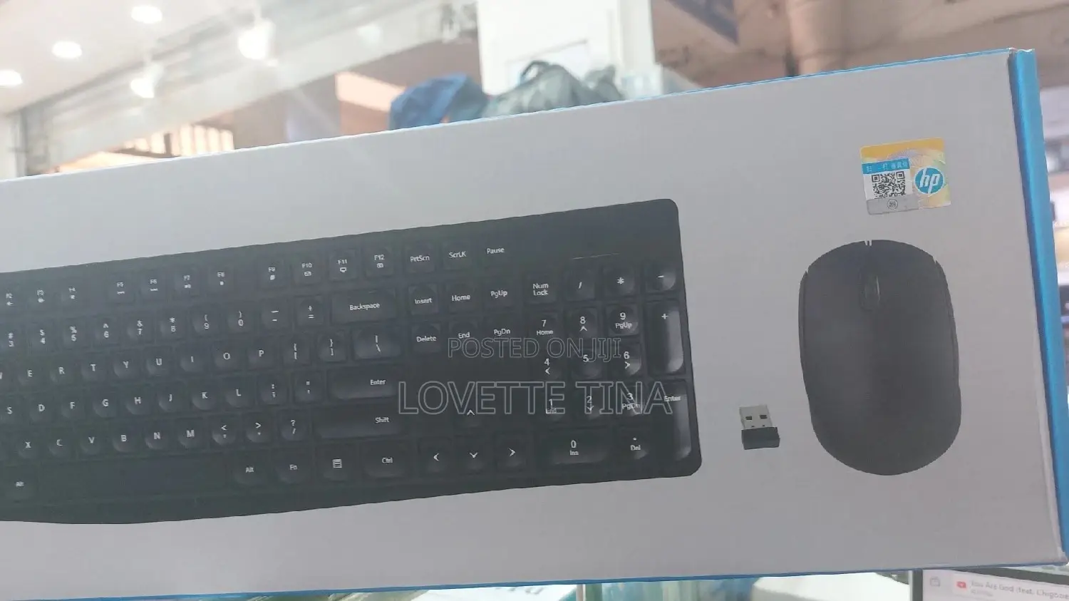 Hp Wireless CS10 Original Keyboard and Mouse