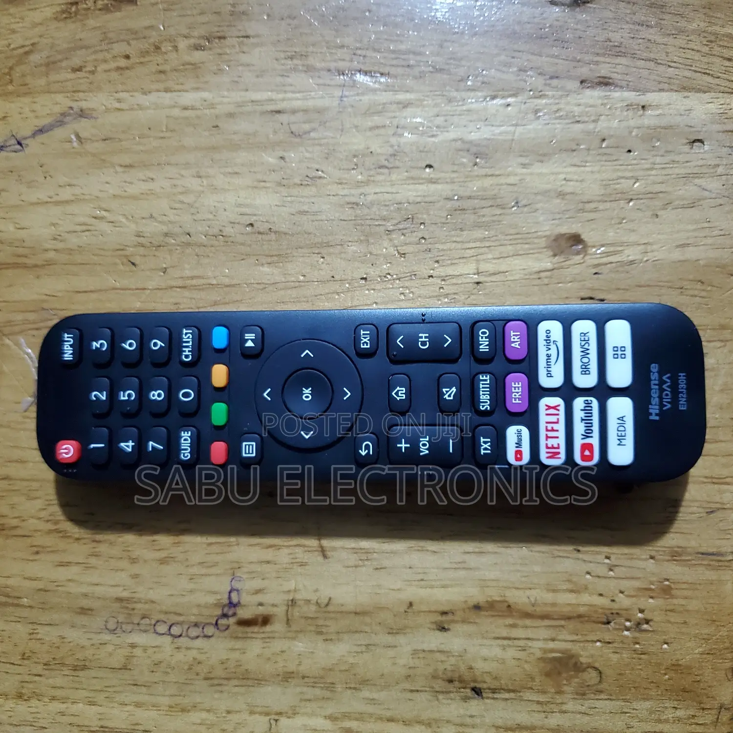 Hisense Remote Control EN2J30H - Effortless TV Navigation