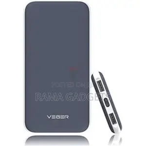 VEGER V11 Power Bank 25000mah 2 USB Output PD – Black