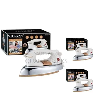 Electric Sokany Travel Iron