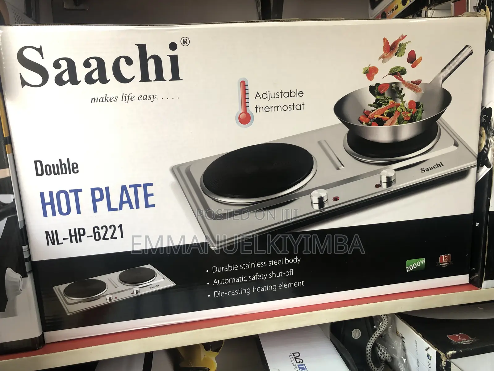Double Hot Plate Saachi