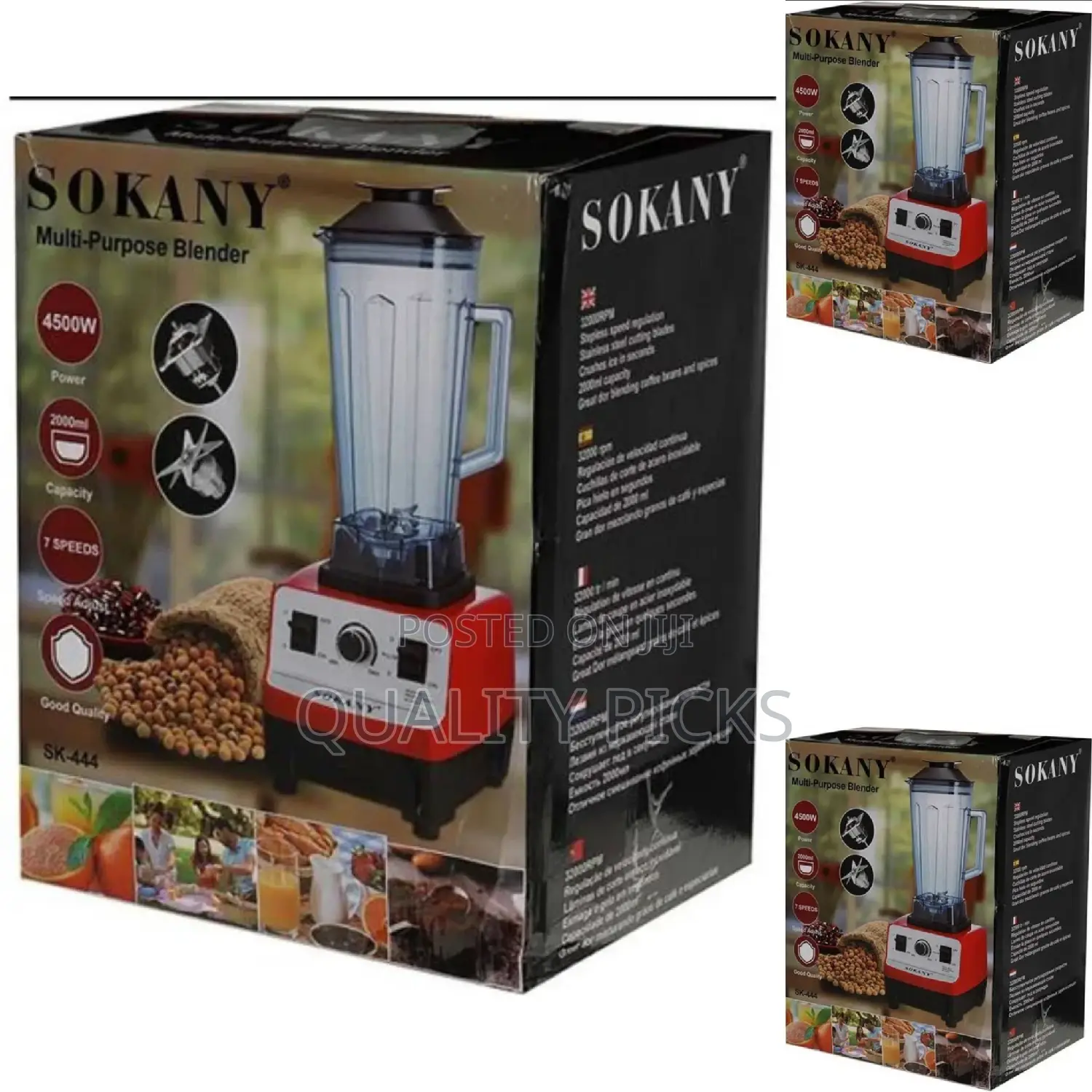Sokany Heavy Duty Blender
