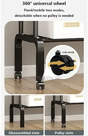 4 Wheels 2 - Tier Clothes Rail Double Metal Garment Rack