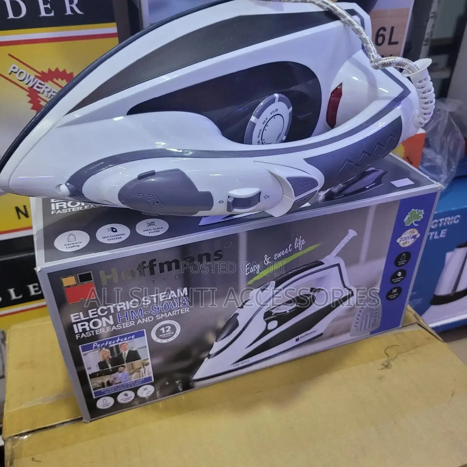 Hoffmans Steam Iron, Electric Steam Iron, Hoffman Steam Iron