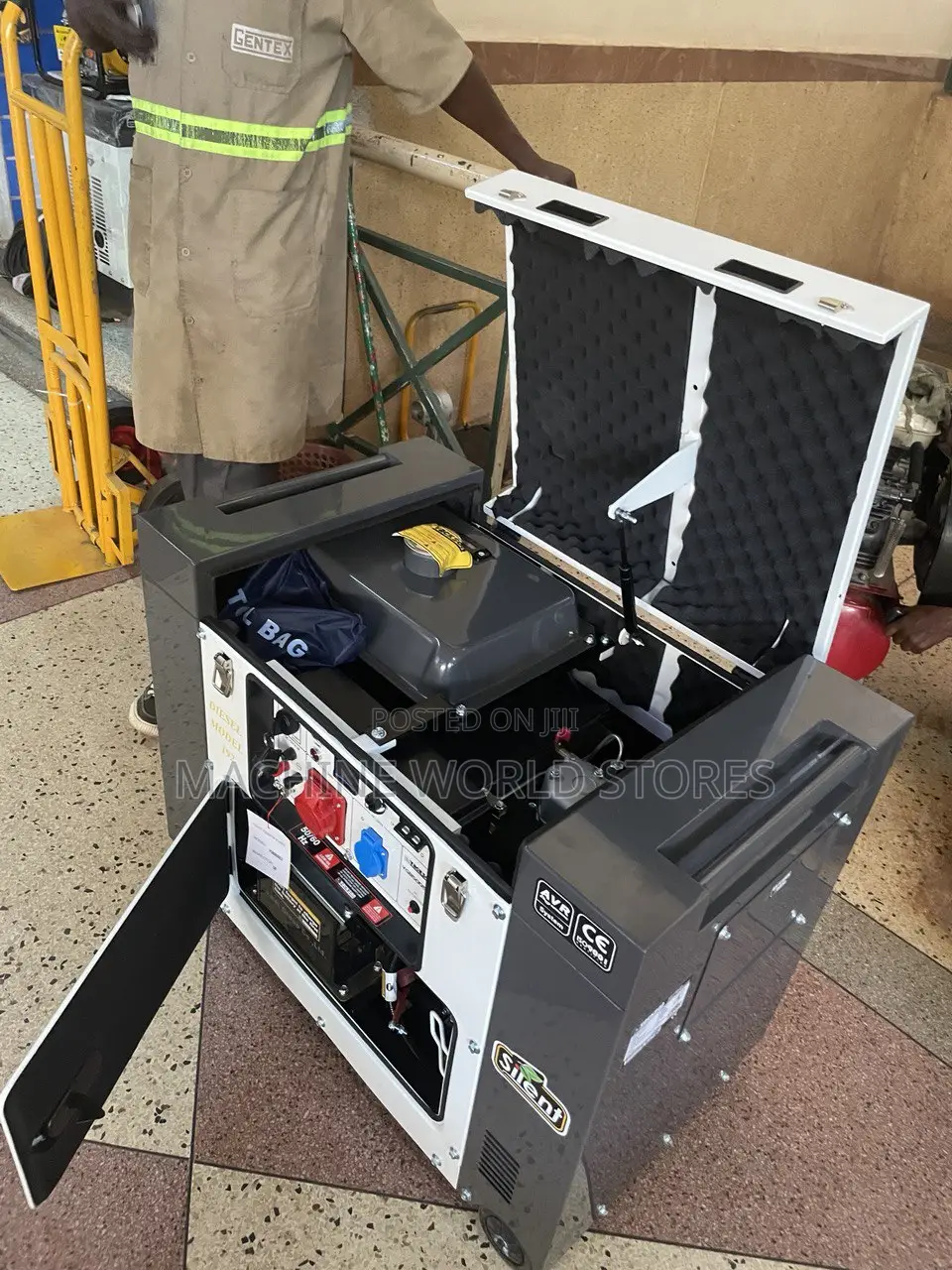 7.5kva Silent Diesel Generator Vackson.