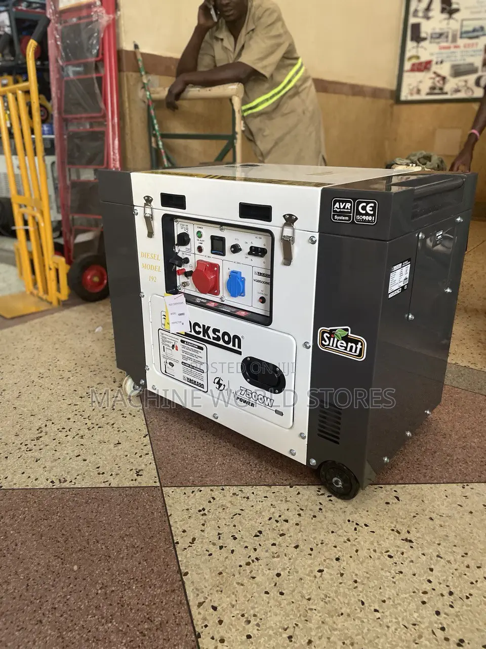 7.5kva Silent Diesel Generator Vackson.