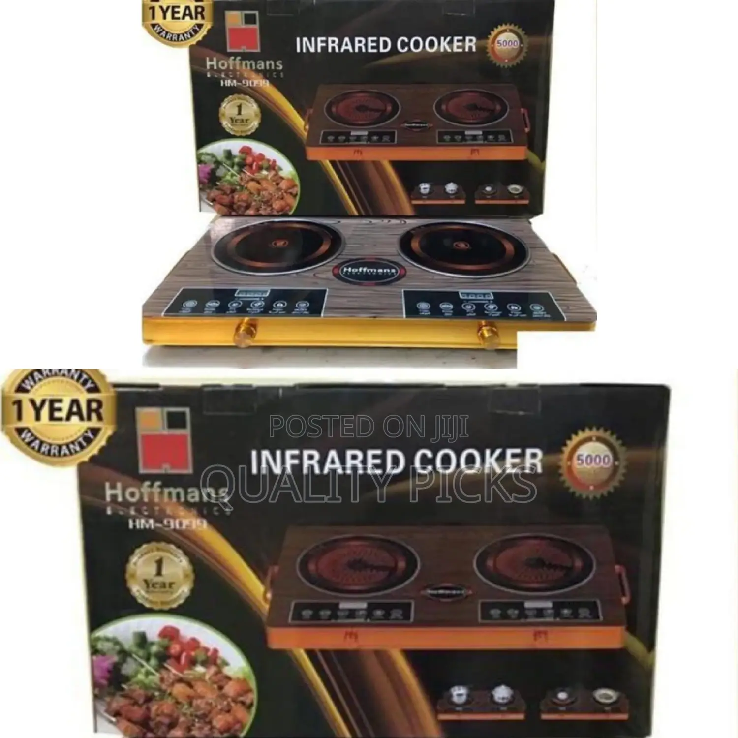 Hoffman's Double Infrared Cooker