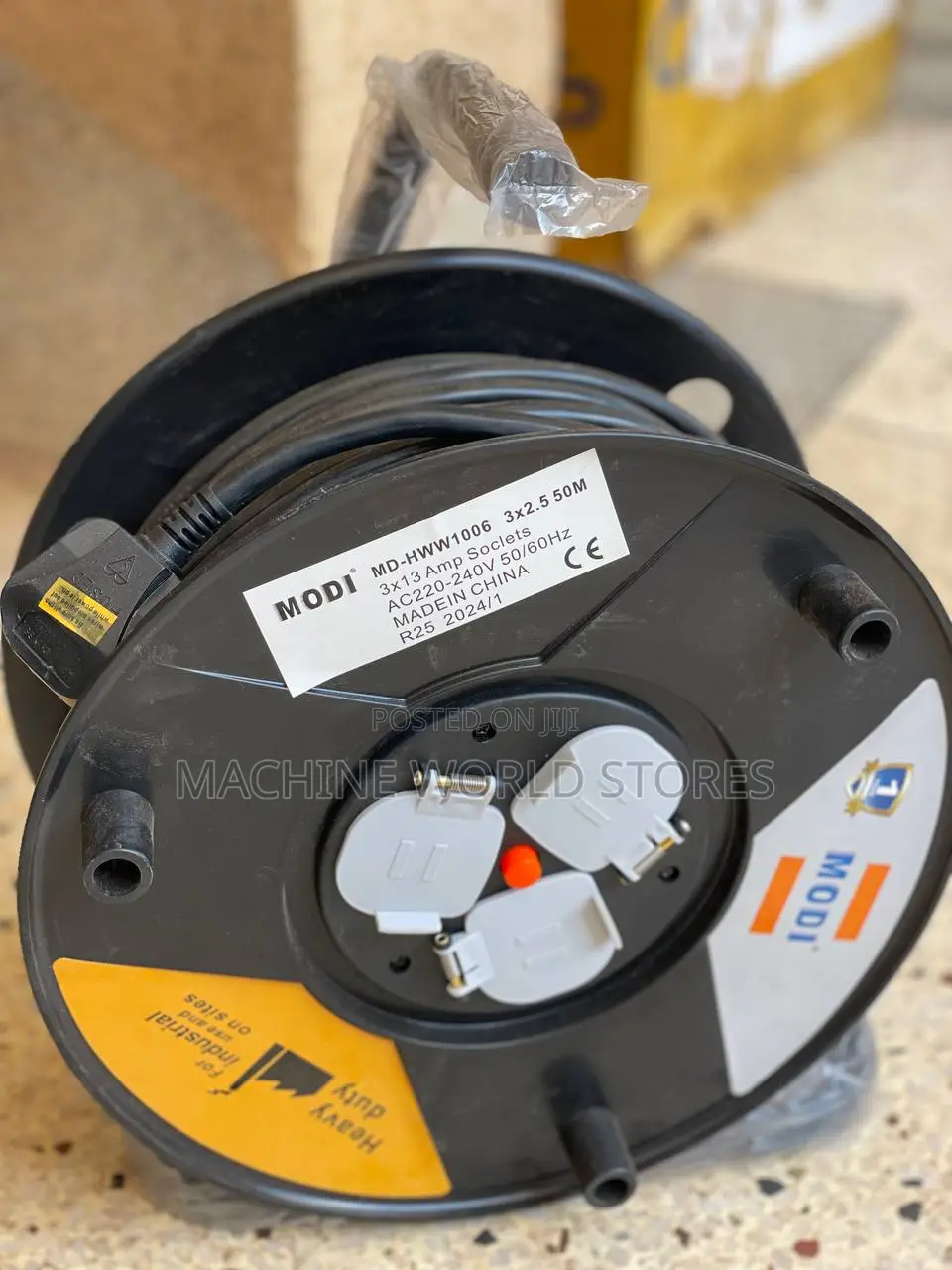 50m Extension Cable Reel