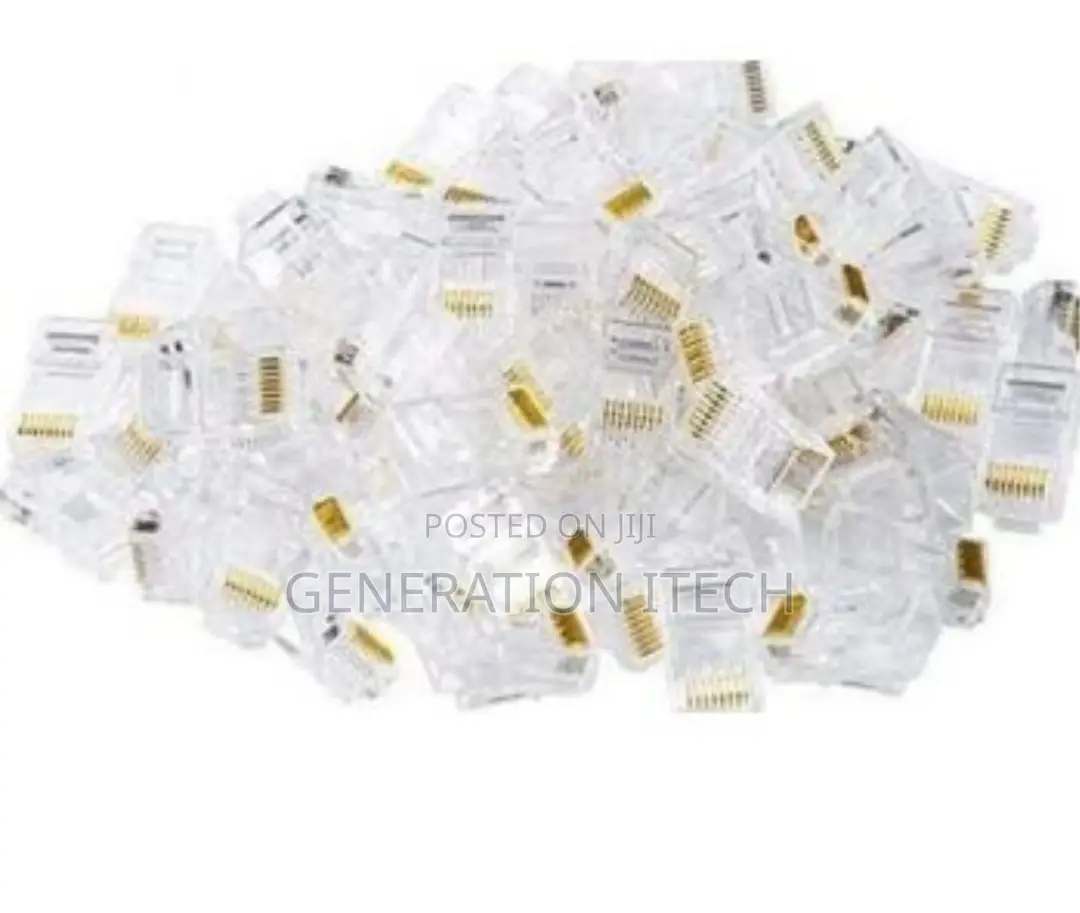 Aico Cat6 RJ45 Connectors - 100 Pack