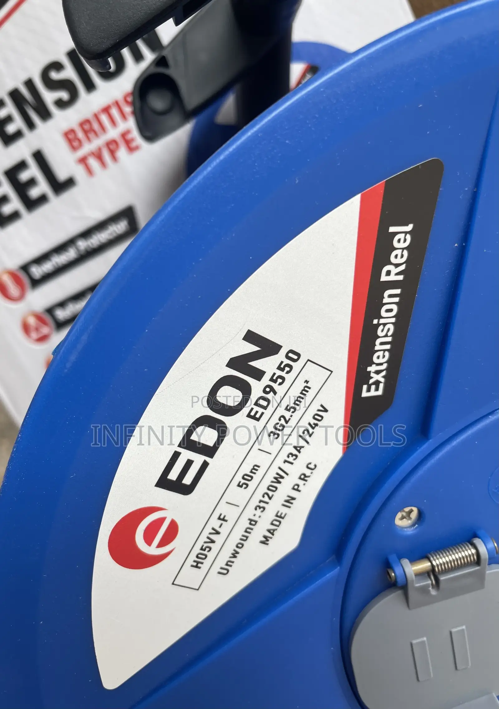 Extension Reel British Type 50m