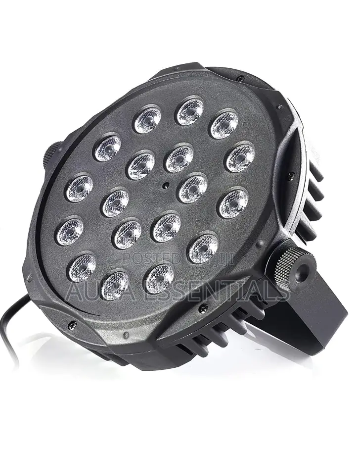 Plastic 18 LED Slim Flat LED Par Stage Light
