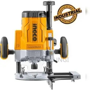 Ingco Electric Industrial Router_ Yellow, Black
