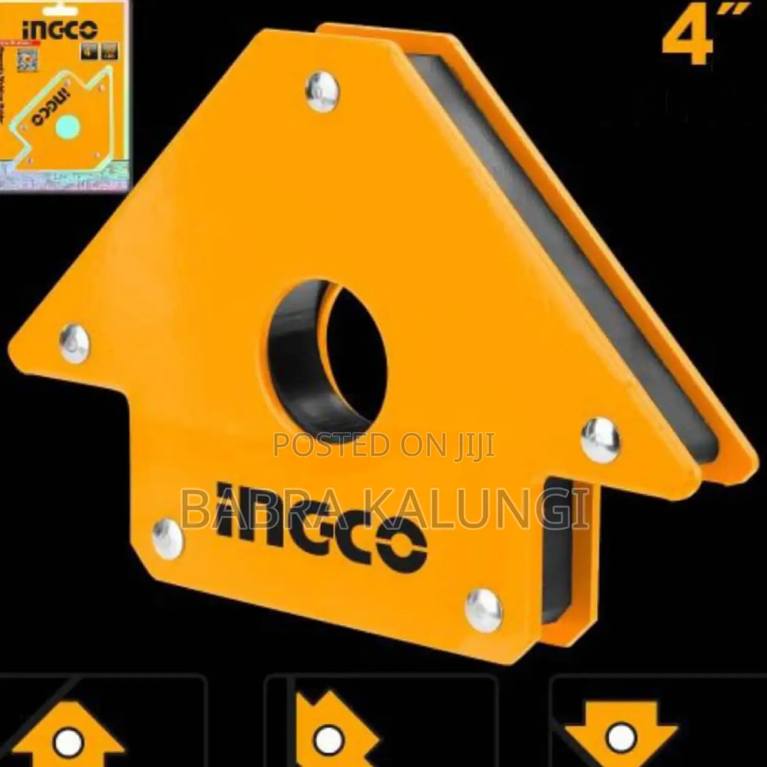 Ingco Magnetic Welding Holder _ Orange