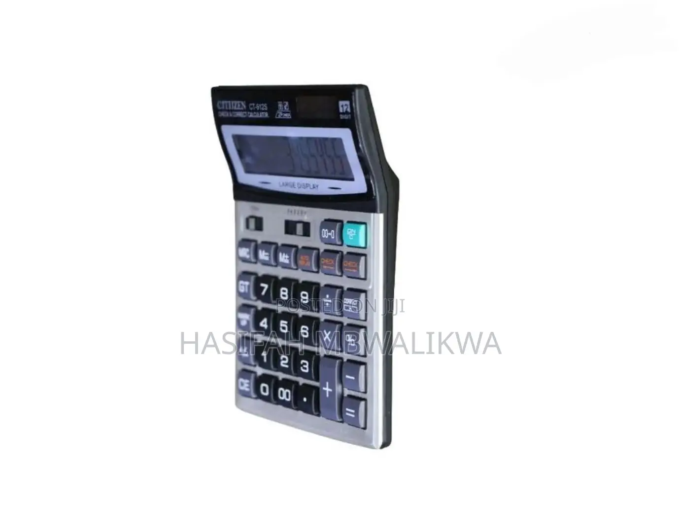 Business Calculator. Extra Large Display- 12 Digits
