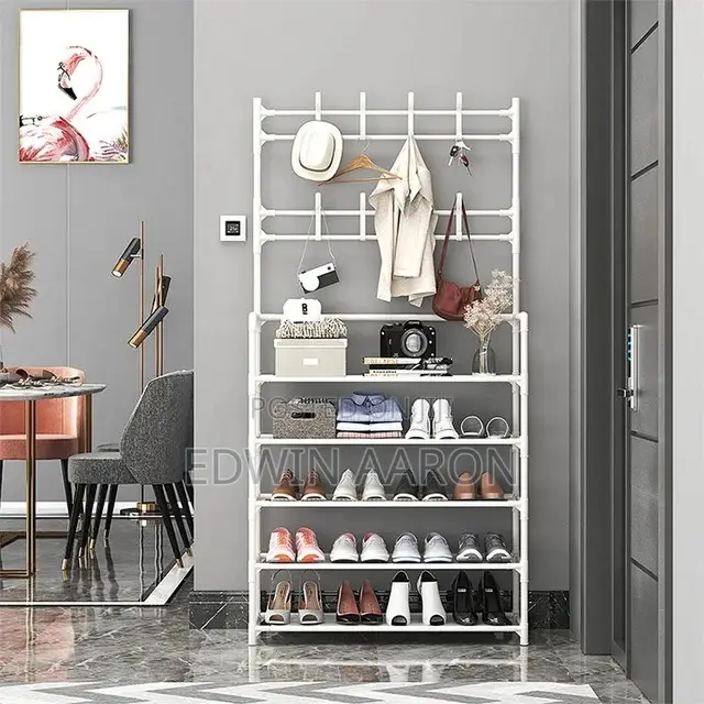 5 Layers Multi-Functional Shoe Rack and Hats Hanger
