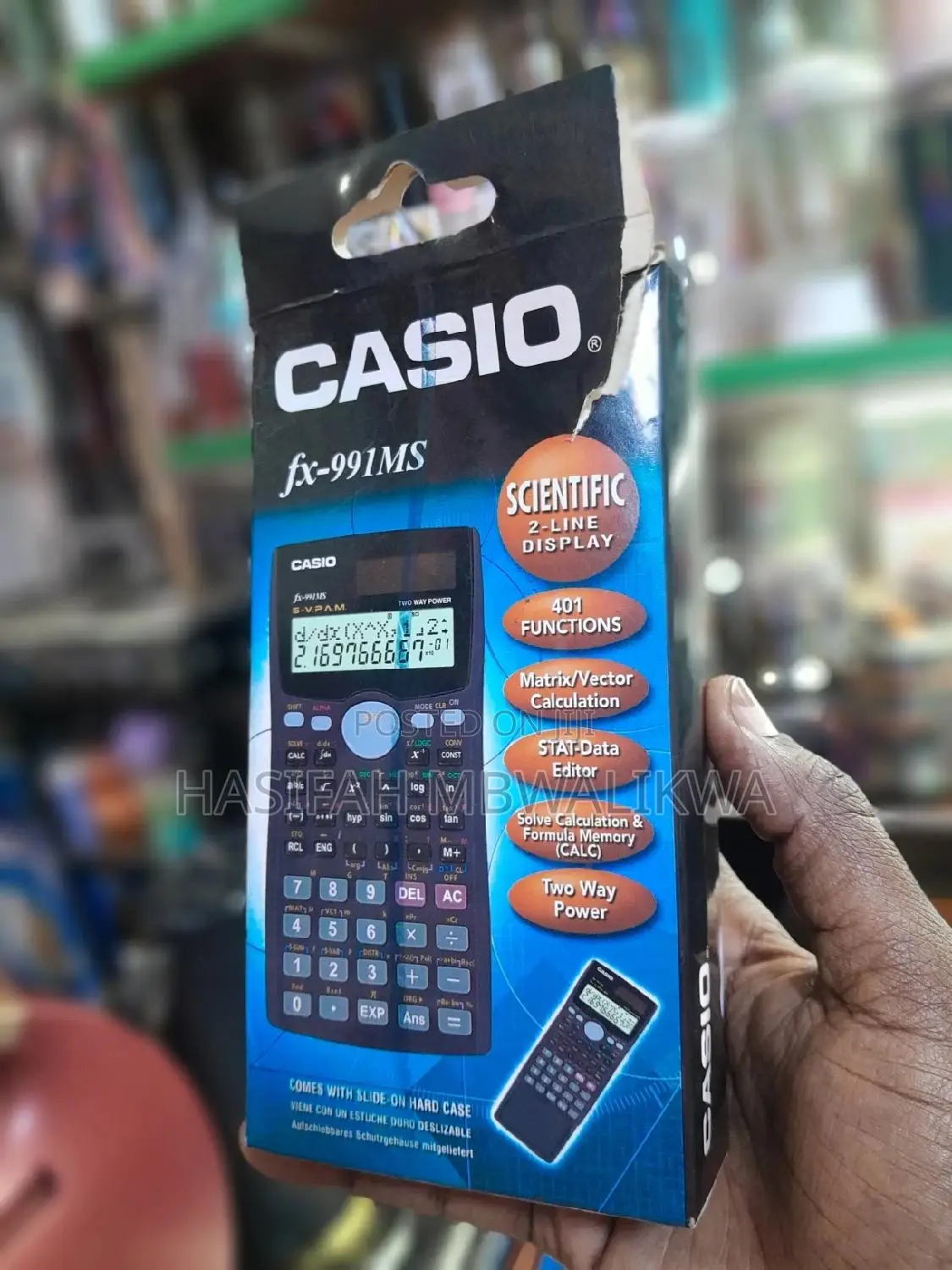 Casio Fx-991ms Scientific Calculator