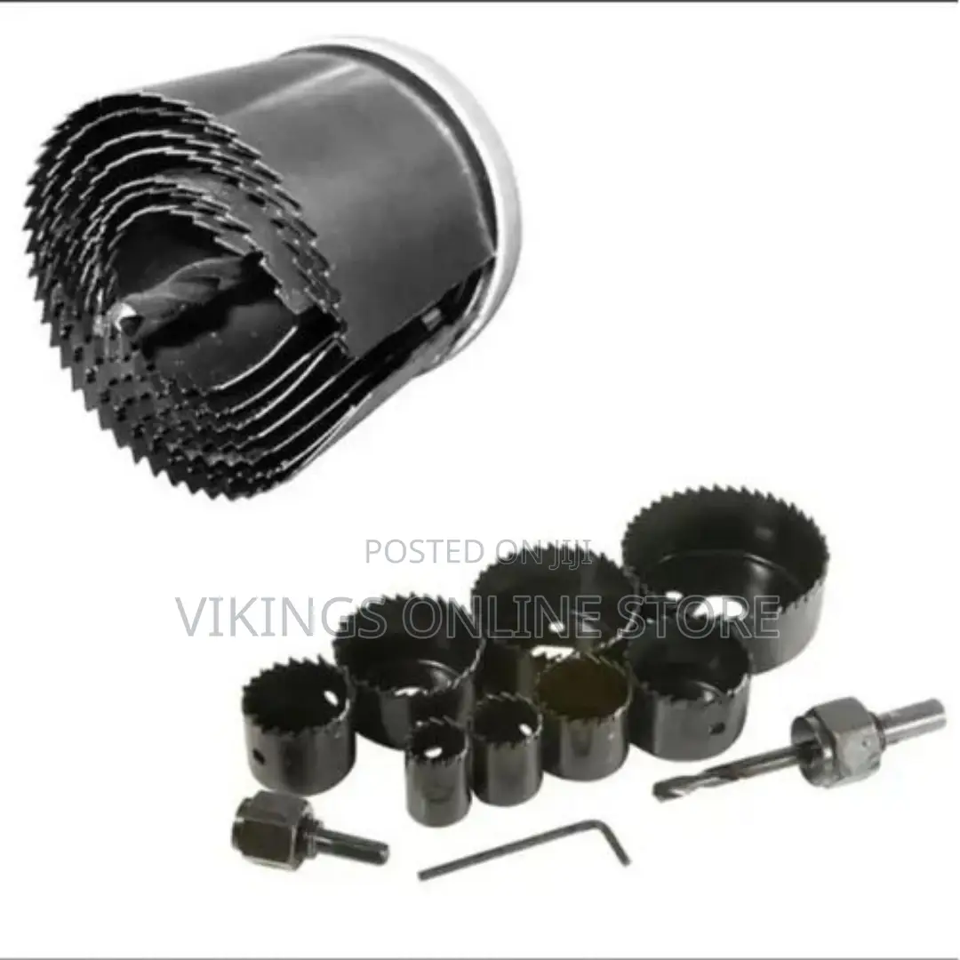 INGCO Hole Saw Set ( 07pcs Set) for Wooden, Plastic,
