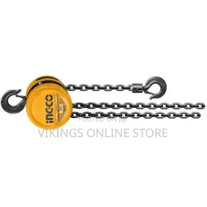 INGCO Chain Block 1ton - Orange / Silver