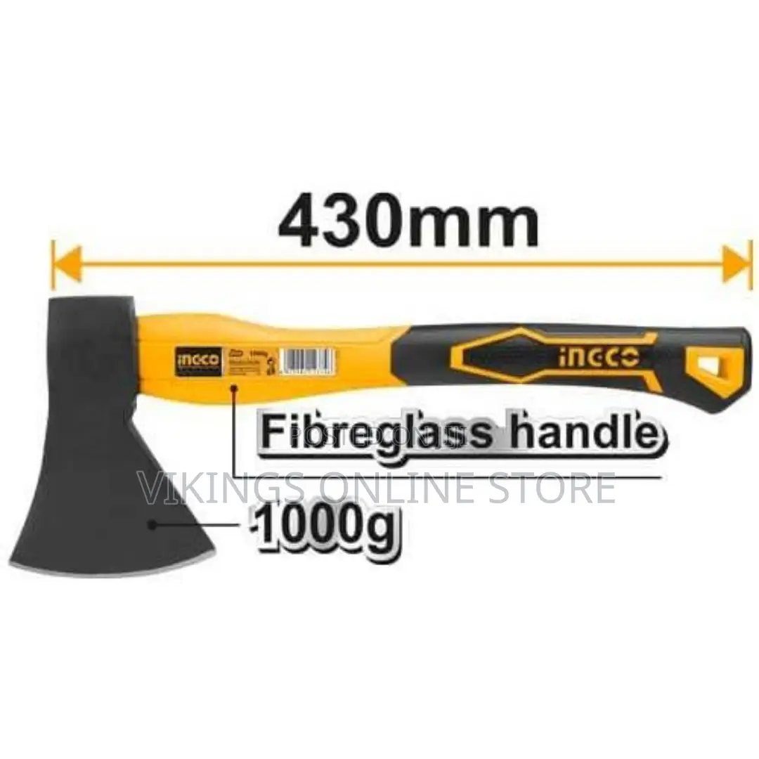 INGCO Axe - Orange, Black 1000g