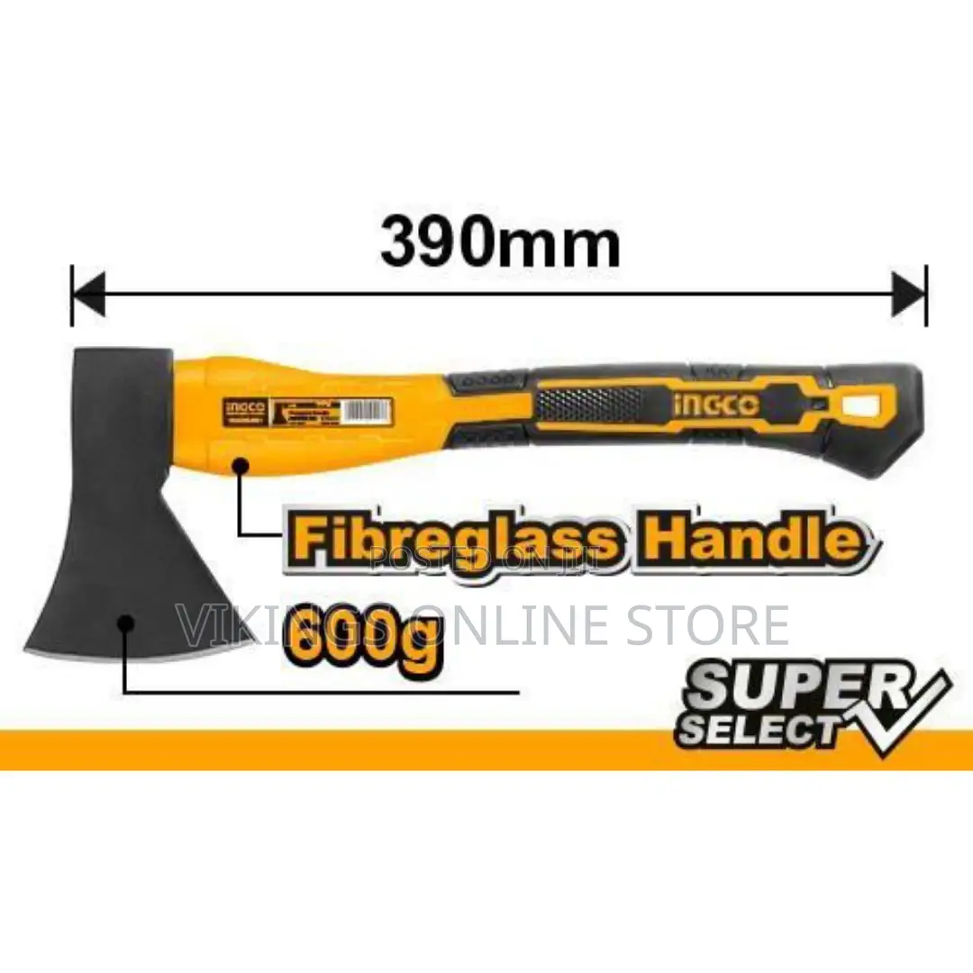 INGCO Axe - Orange, Black 600g