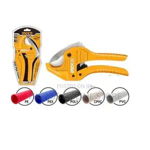 INGCO PVC Pipe Cutter Plastiv Pipe Cutting Tool - Yelllow