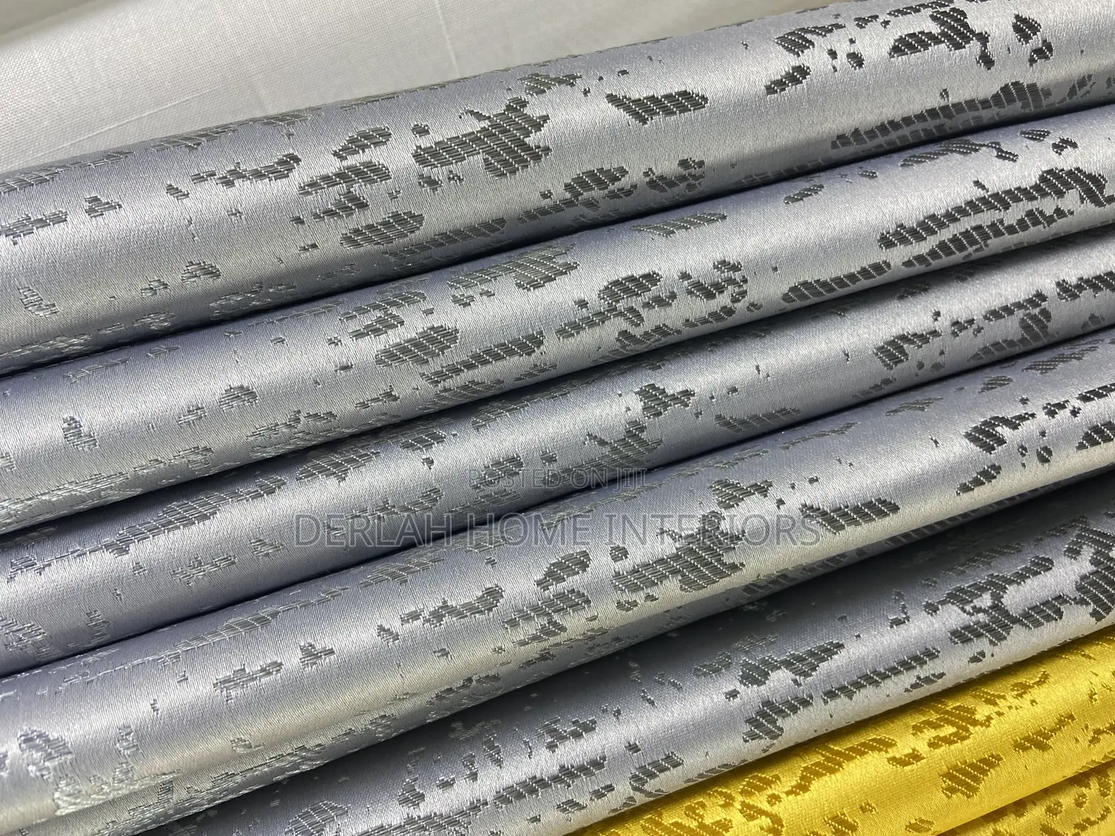 Quality Grey Curtain Fabric
