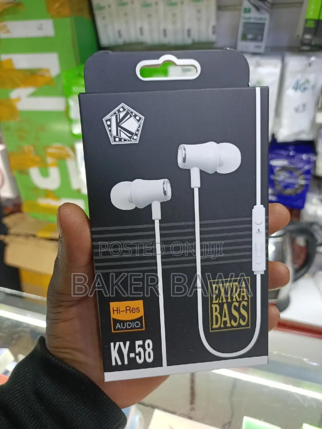 Ky 58 Stereo Earphone