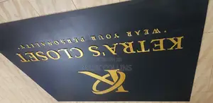 Ketra's Closet 2D Signage