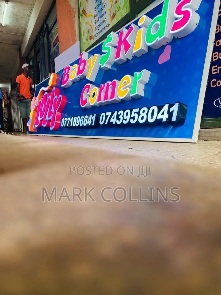 Lolly Kids Corner 3d Signage