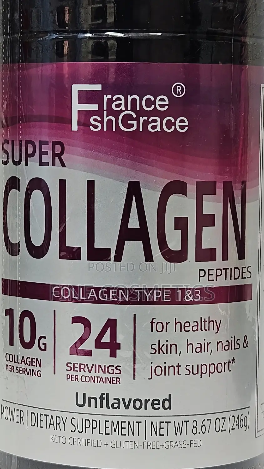 SUPER COLLAGEN PEPTIDES POWDER for Skin, Hair, Nails + Joint