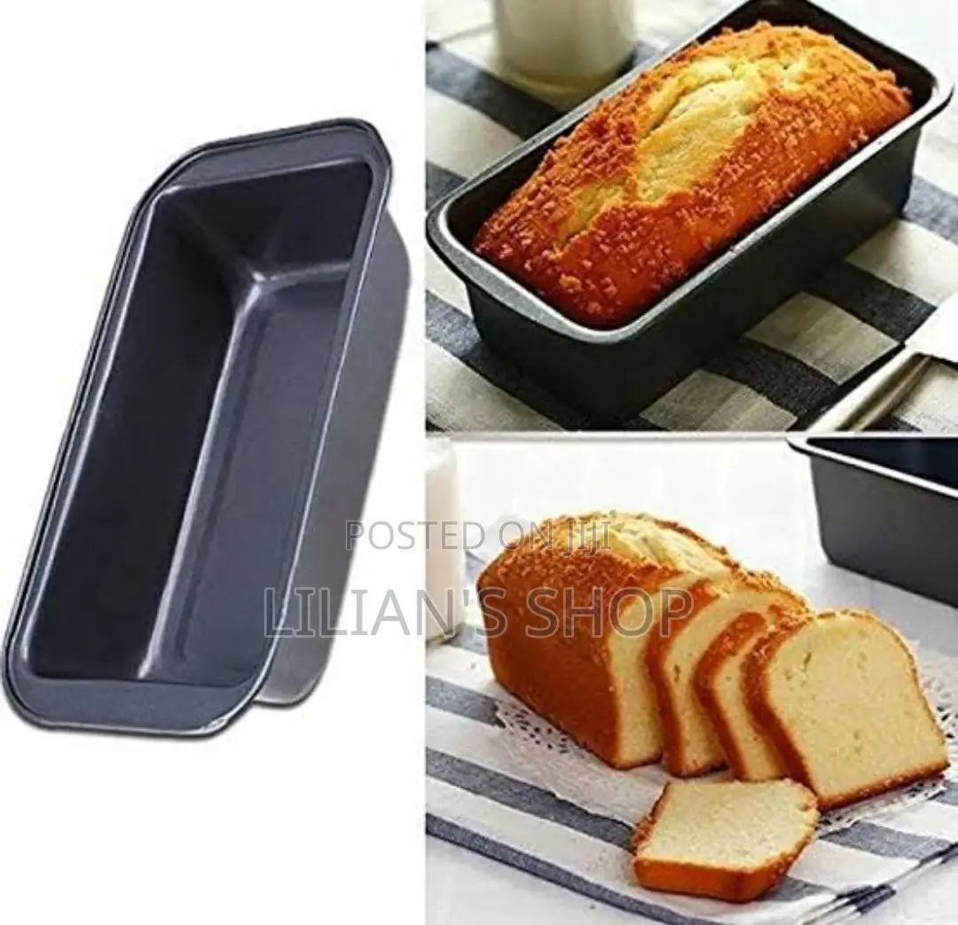 Non Sticky Carbon Steel Loaf Pan - Black