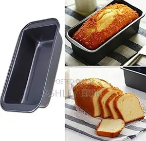 Non Sticky Carbon Steel Loaf Pan - Black