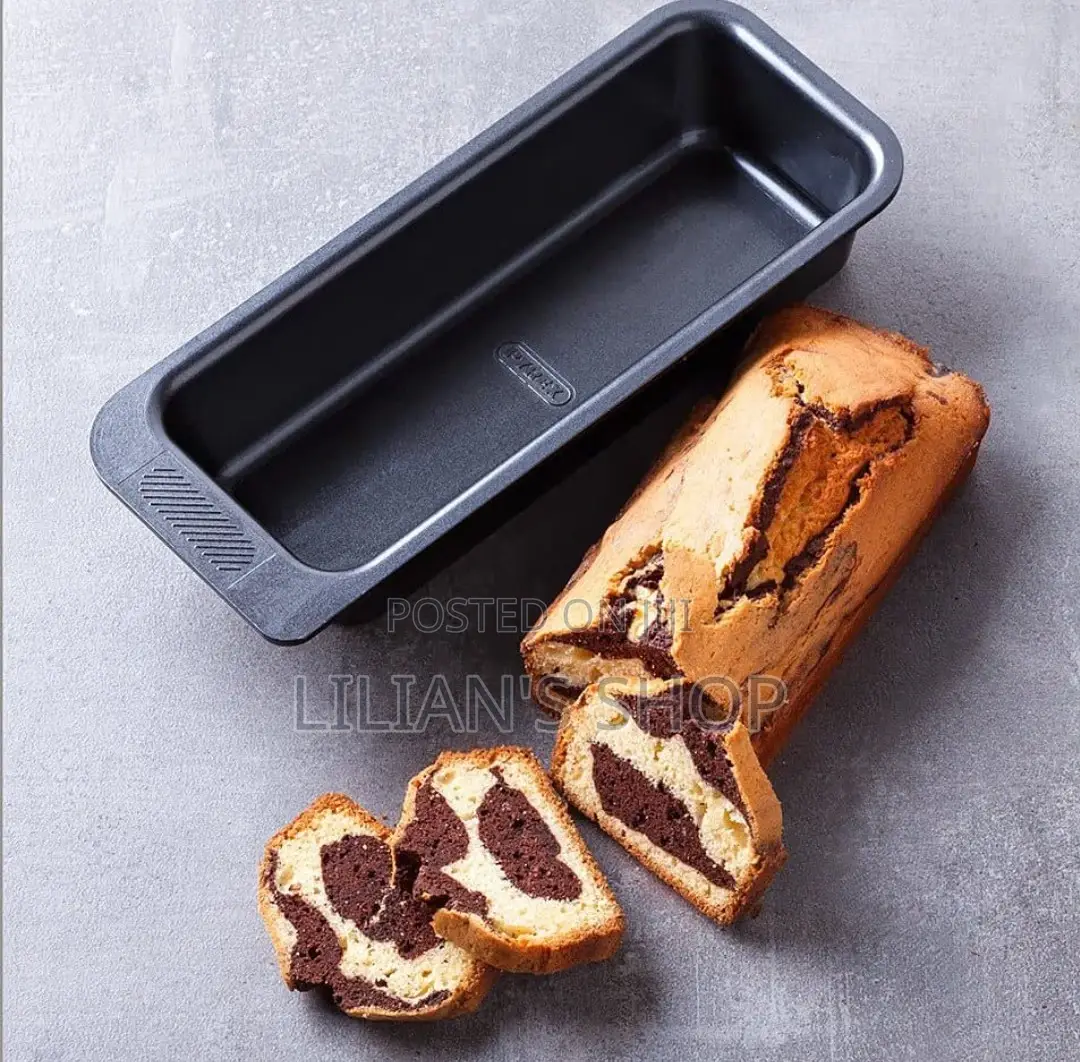 Non Sticky Carbon Steel Loaf Pan - Black