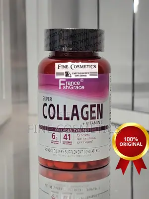 SUPER COLLAGEN + VITAMIN C Pills for Health Skin, Hair+Nails