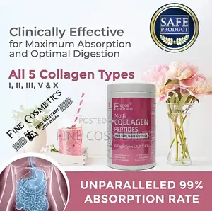 MULT COLLAGEN PEPTIDES POWDER for Skin, Hair, Nails + Joint