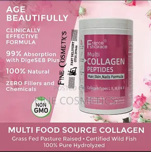 MULT COLLAGEN PEPTIDES POWDER for Skin, Hair, Nails + Joint