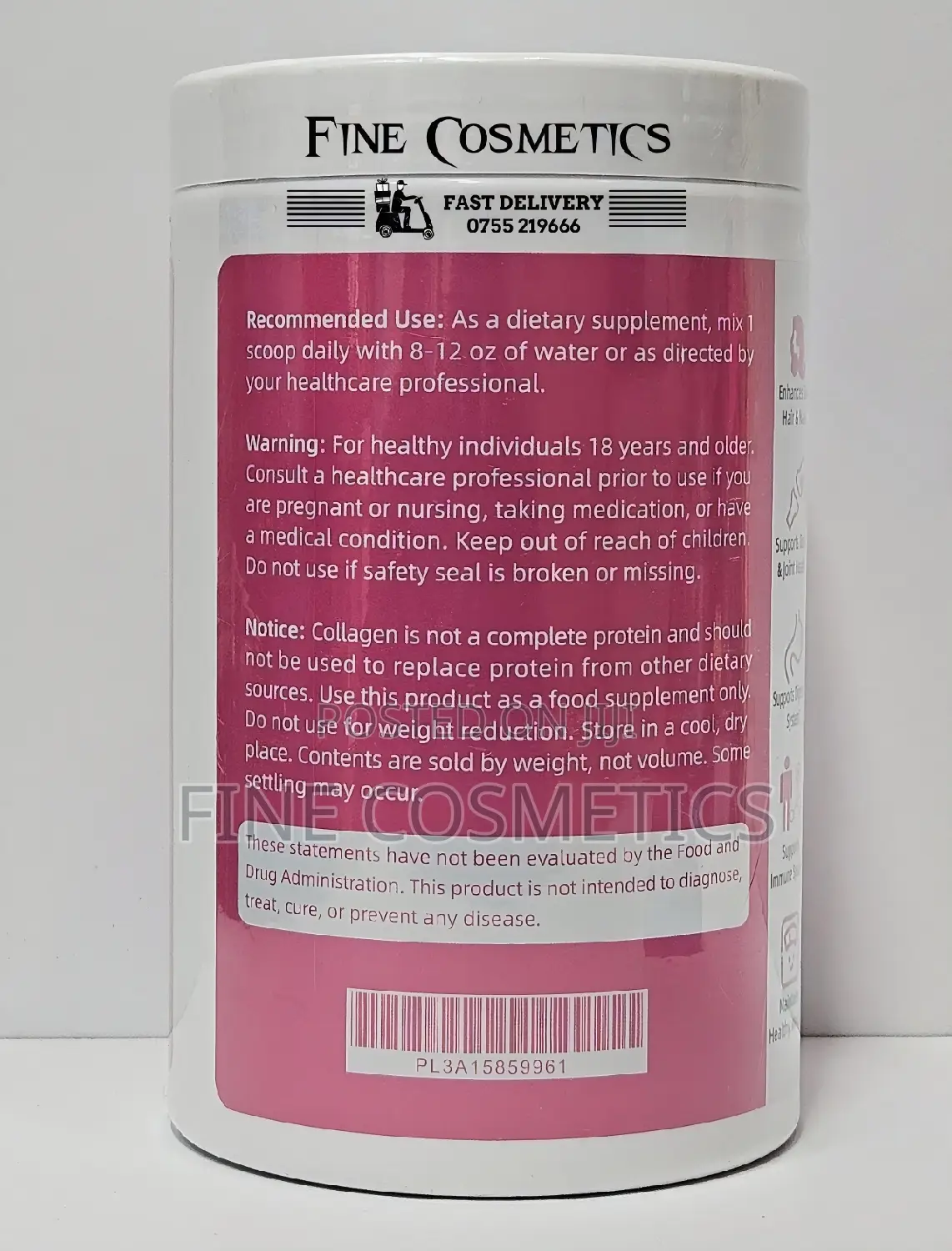 MULT COLLAGEN PEPTIDES POWDER for Skin, Hair, Nails + Joint