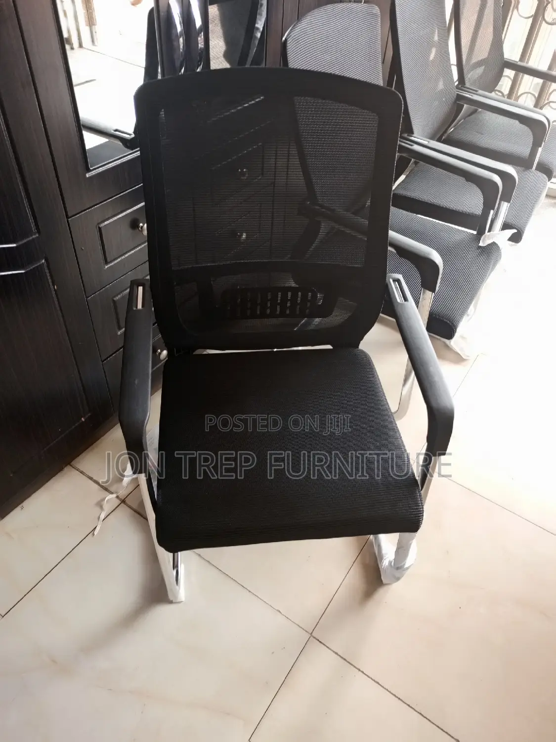 Visitor Waiting Chair Mesh