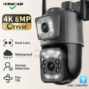WIFI Camera, Dual Lens Outdoor Wireless
