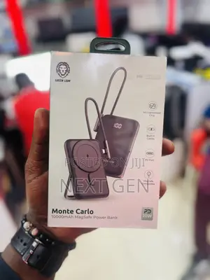 Green Lion Monte Carlo Magsafe Power Bank 10000mah PD 20W